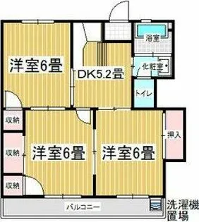 今枝マンション【1階】の間取り