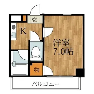 グランドソレーユ【305号室】の間取り