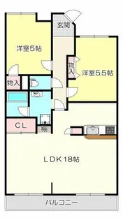 ガーデンシティ長田【9階】の間取り