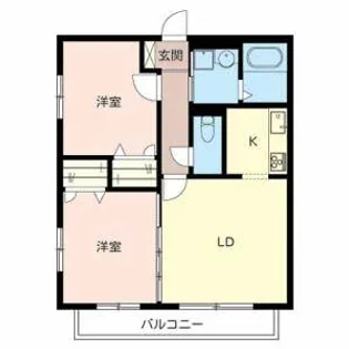 グロリオーサ【0206号室】の間取り