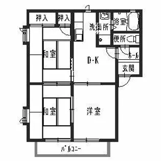 アクロポリスT【0110号室】の間取り