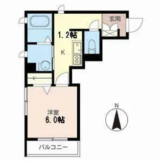 シャーメゾンWATAI【0402号室】の間取り