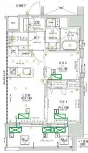 オープンレジデンシア博多駅南【3階】の間取り