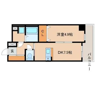 ブランTAT尼崎七松町1【10階】の間取り