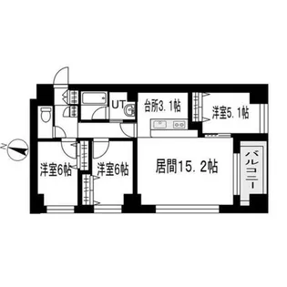 ブリーズN41【9階】の間取り