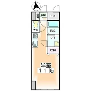 第6松屋ビル【6階】の間取り