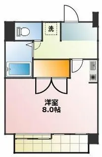 ライフコート【3A号室】の間取り