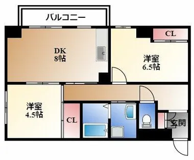 ドムス栄【2階】の間取り