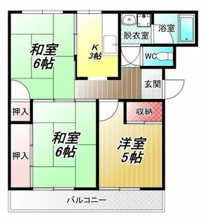 メゾン一番館【3階】の間取り