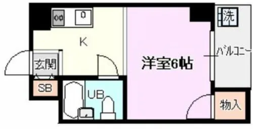 メゾンソレイユ【3階】の間取り
