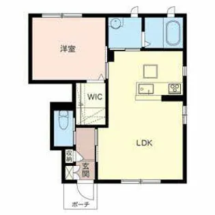 メゾン・ド・Au【4113号室】の間取り