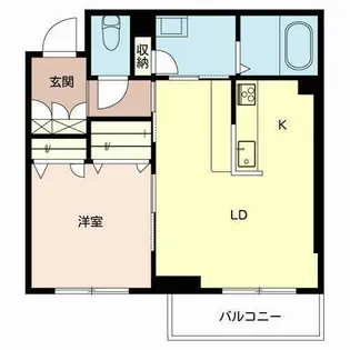 ジャルダン・リス【0202号室】の間取り