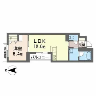 INFINI【0203号室】の間取り
