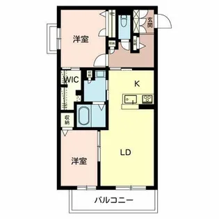 ソレディーノ川西池田フロント【0210号室】の間取り