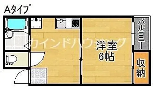 ウィングバンハイム【4階】の間取り