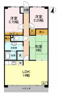シルトクレーテ青山【6階】の間取り