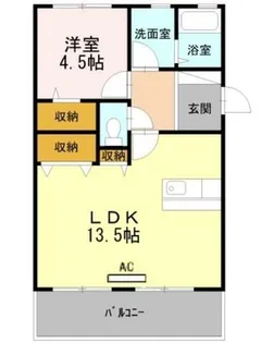 フジコーポ【3階】の間取り