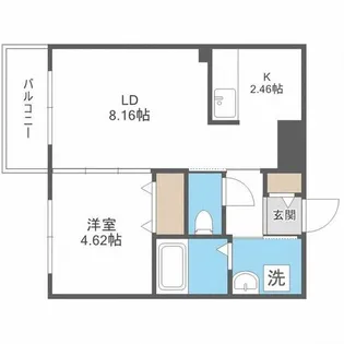LILAC壱番館【3階】の間取り