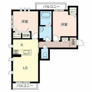 ヴェルデアリエッタ【0303号室】の間取り