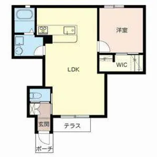 シャーメゾン Phoenix【0107号室】の間取り