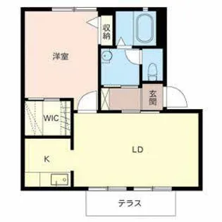 シャーメゾン神宮寺【0102号室】の間取り