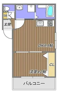 NET-K妙法寺Ⅱ【1階】の間取り