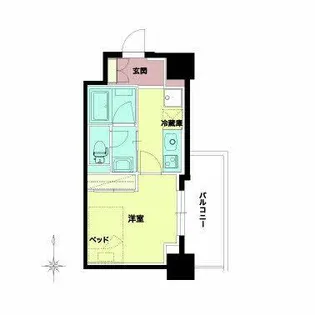 セルン新町【0620号室】の間取り