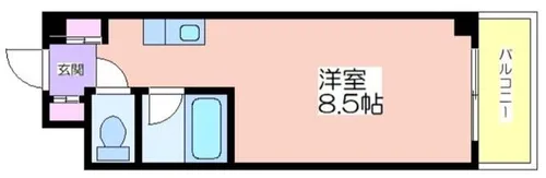 Adrable Mino【3階】の間取り