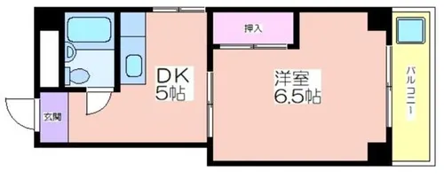 フレール千里【2階】の間取り