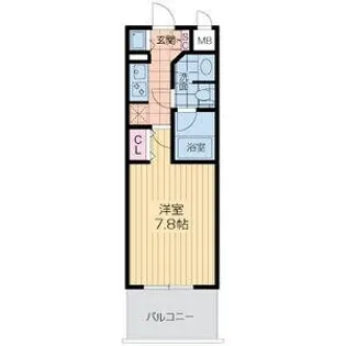 セノアタワー泉【5階】の間取り