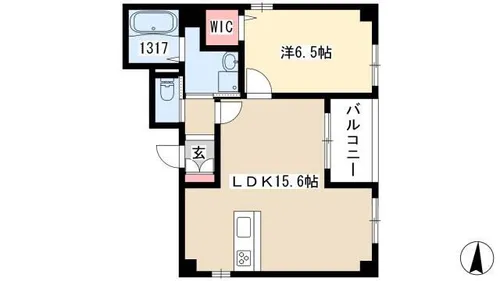 ラフォルテ【3階】の間取り