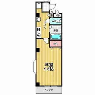サンシャイン2【1階】の間取り