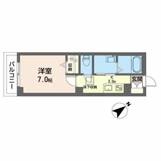 アーバンプロムナードIII【0308号室】の間取り