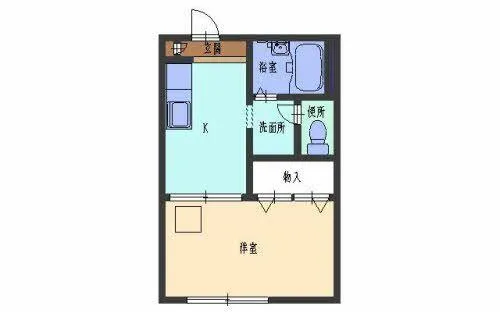 N’s・ガーデン【0101号室】の間取り