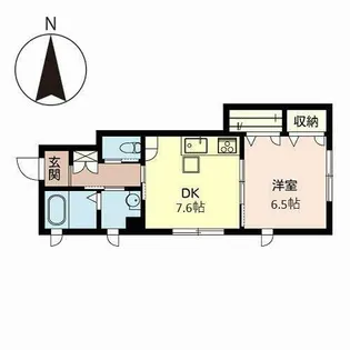 シャーメゾン和II【1階】の間取り