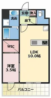 Alivis三国本町【5階】の間取り
