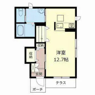 ラーク・コーポ【0102号室】の間取り