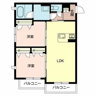 INFINITO 桂【0405号室】の間取り