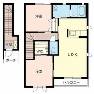 AKANE【0202号室】の間取り