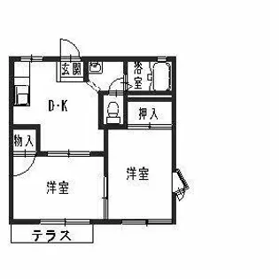 セレーブルメゾン【0101号室】の間取り