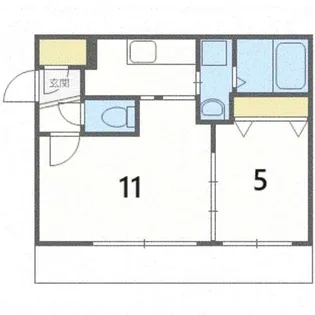 北海道札幌市手稲区前田一条10丁目【マンション】の間取り