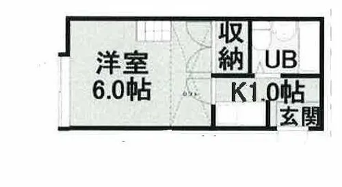 コスモ21【207号室】の間取り
