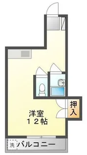 成和ハイツⅠ【3階】の間取り