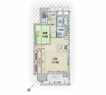 プレスタイル博多駅南Ⅱ【6階】の間取り