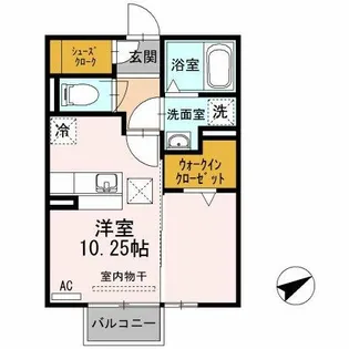 エスペランサ B棟【1階】の間取り