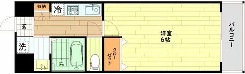 みおつくし今市Ⅱ【1階】の間取り