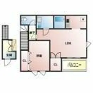 メゾン村川Ⅲ【2階】の間取り