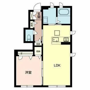 アルベロ【0101号室】の間取り