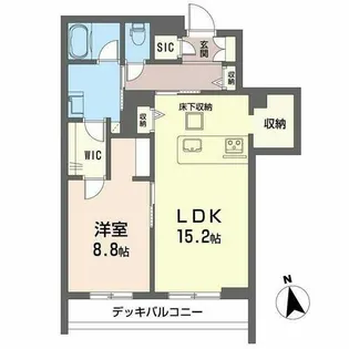 シャーメゾンフゥ【0103号室】の間取り