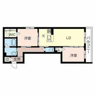 パークサイドベルメゾン中百舌鳥【0302号室】の間取り